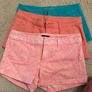 3 pairs of Shorts - American eagle and American rag
